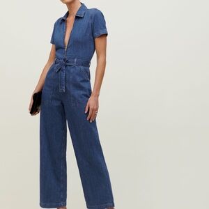 Reformation Jeans Denim Jumpsuit